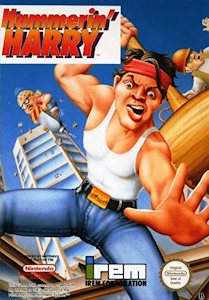 Hammerin' Harry - NES Cover Art