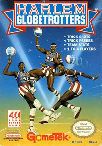 Harlem Globetrotters - NES Cover Art