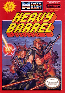 Heavy Barrel - NES Cover Art
