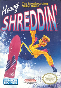 Heavy Shreddin' - NES Cover Art