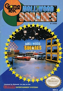 Hollywood Squares - NES Cover Art