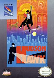Hudson Hawk - NES Cover Art