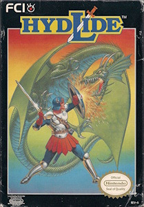 Hydlide - NES Cover Art