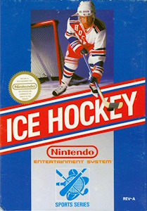 Ice Hockey - NES Cover Art