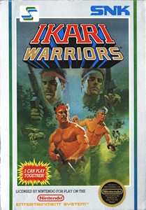 Ikari Warriors - NES Cover Art