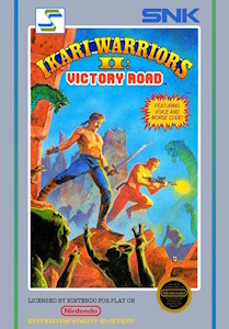 Ikari Warriors II: Victory Road - NES Cover Art