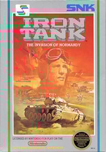 Iron Tank - NES Cover Art