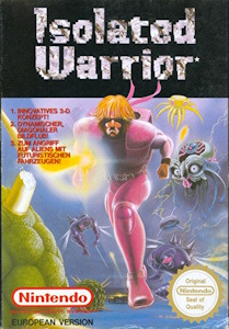 Isolated Warrior - NES Cover Art
