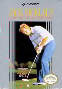 Jack Nicklaus Golf - NES Cover Art