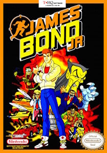 James Bond Jr - NES Cover Art