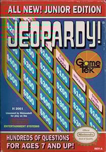 Jeopardy! Junior Edition - NES Cover Art