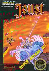 Joust - NES Cover Art
