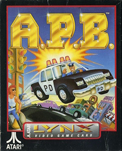 APB - Atari Lynx Cover Art