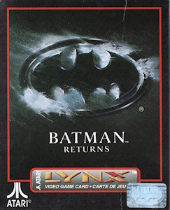 Batman Returns - Atari Lynx Cover Art