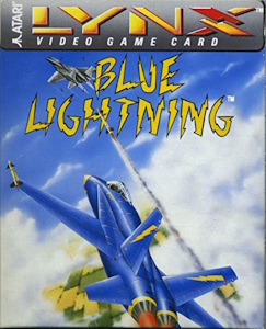 Blue Lightning - Atari Lynx Cover Art