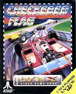 Checkered Flag - Atari Lynx Cover Art