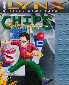 Chip's Challenge - Atari Lynx Cover Art