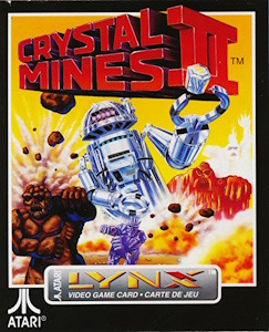 Crystal Mines II - Atari Lynx Cover Art
