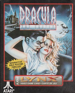 Dracula the Undead - Atari Lynx Cover Art