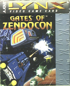 Gates of Zendocon - Atari Lynx Cover Art