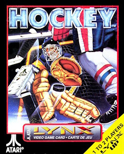 Hockey - Atari Lynx Cover Art