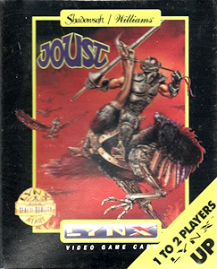 Joust - Atari Lynx Cover Art