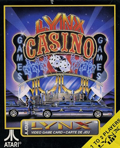 Lynx Casino - Atari Lynx Cover Art