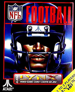 NFL Football - Atari Lynx Cover Art