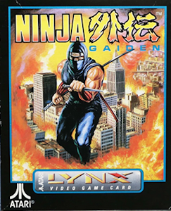 Ninja Gaiden - Atari Lynx Cover Art