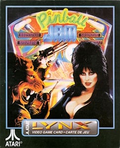 Pinball Jam - Atari Lynx Cover Art
