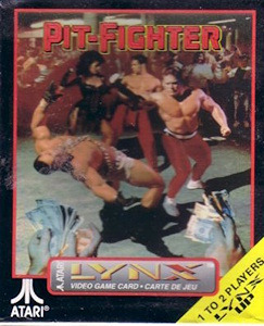 Pit-Fighter - Atari Lynx Cover Art