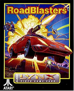 RoadBlasters - Atari Lynx Cover Art