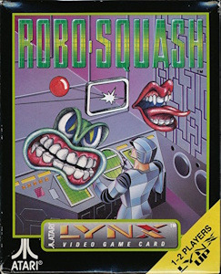 Robo-Squash - Atari Lynx Cover Art