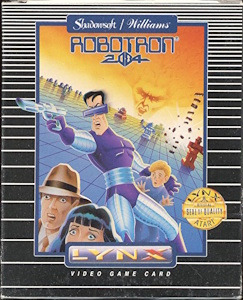 Robotron: 2084 - Atari Lynx Cover Art