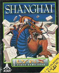 Shanghai - Atari Lynx Cover Art