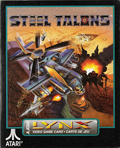 Steel Talons - Atari Lynx Cover Art