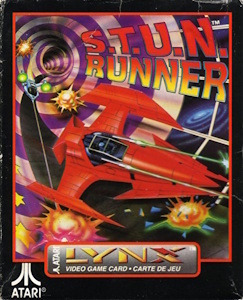 S.T.U.N. Runner - Atari Lynx Cover Art
