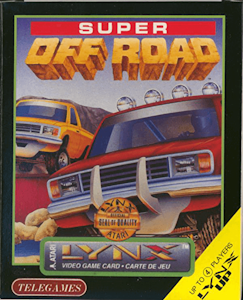 Super Off Road - Atari Lynx Cover Art
