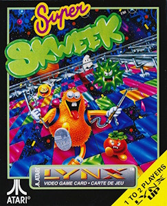 Super Skweek - Atari Lynx Cover Art