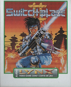 Switchblade II - Atari Lynx Cover Art