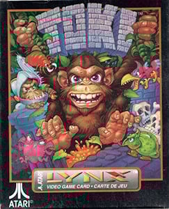 Toki - Atari Lynx Cover Art