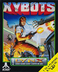 Xybots - Atari Lynx Cover Art
