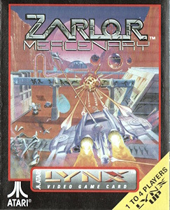 Zarlor Mercenary - Atari Lynx Cover Art