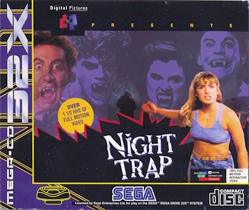 Night Trap - Sega 32X Cover Art
