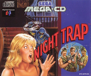 Night Trap - Sega Mega CD Cover Art