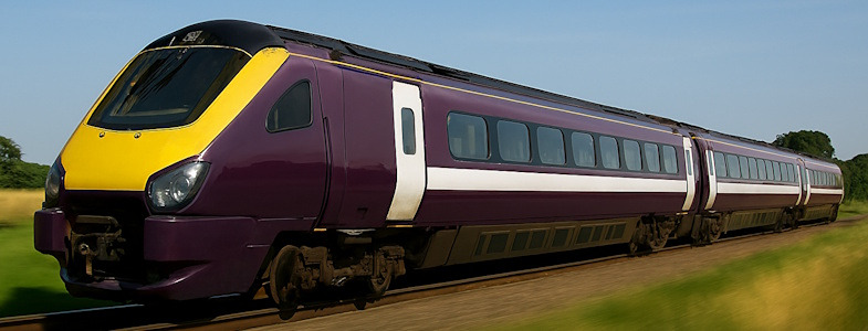 Image showing a Class 222 in East Midlands Railway livery