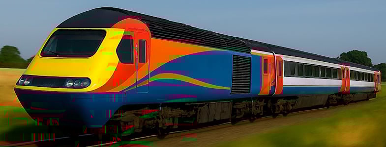 Image showing an HST in East Midlands Trains livery