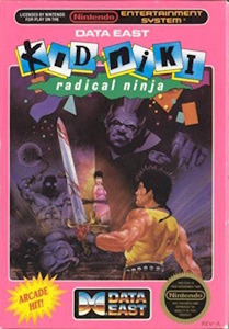 Kid Niki: Radical Ninja - NES Cover Art
