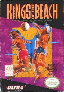 Kings of the Beach - NES Cover Art