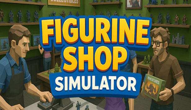 Clickable image taking you to the page for Figurine Shop Simulator